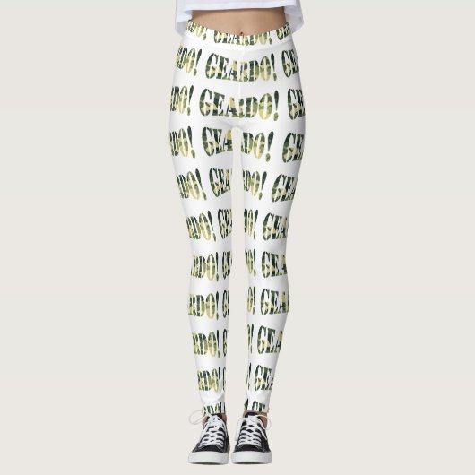 GEARDO! CAMO/CAMOUFLAGE LEGGINGS (Voorkant)