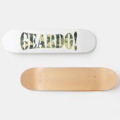 GEARDO! CAMO/CAMOUFLAGE SKATEBOARD (Horizontaal)