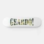 GEARDO! CAMO/CAMOUFLAGE SKATEBOARD (Horizontaal)