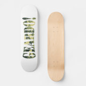 GEARDO! CAMO/CAMOUFLAGE SKATEBOARD (Voorkant)