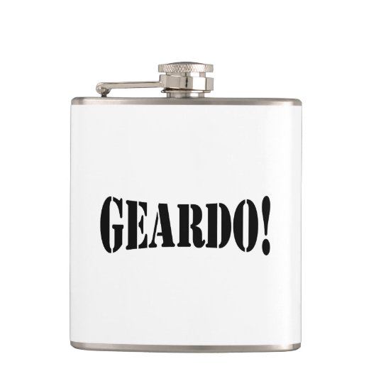 GEARDO! HEUPFLES (Voorkant)