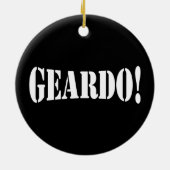 GEARDO! KERAMISCH ORNAMENT (Achterkant)