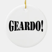 GEARDO! KERAMISCH ORNAMENT (Achterkant)