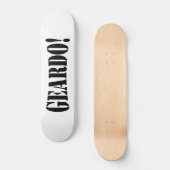 GEARDO! SKATEBOARD (Voorkant)