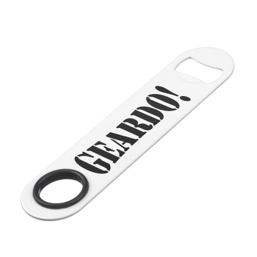 GEARDO! SPEED FLESSENOPENER (Voorkant Gekanteld)