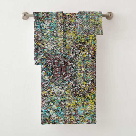 Geared Toward Abstract Art Design Lover Bad Handdoek (Insitu)