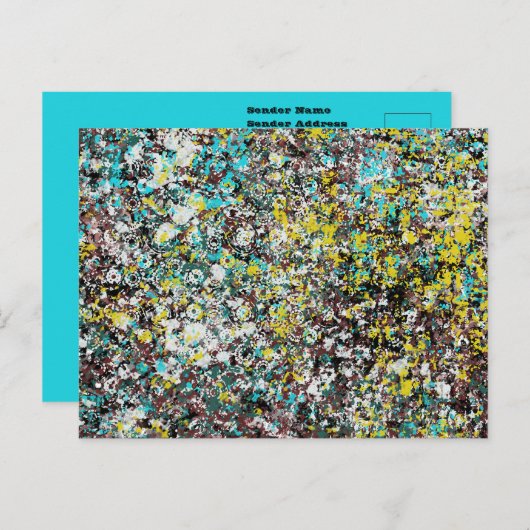 Geared Toward Abstract Art Design Lover Briefkaart (Voorkant / Achterkant)