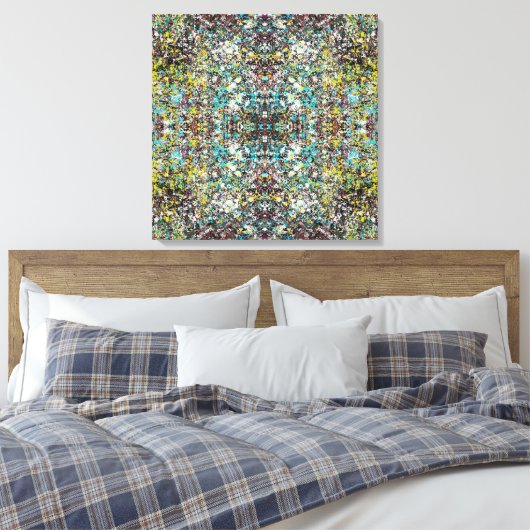 Geared Toward Abstract Art Design Lover Canvas Afdruk (Insitu (Slaapkamer))