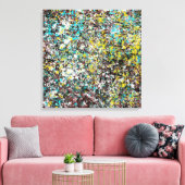 Geared Toward Abstract Art Design Lover Canvas Afdruk (Insitu (Woonkamer))