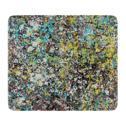 Geared Toward Abstract Art Design Lover Snijplank (Voorkant)