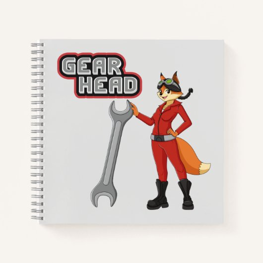 Gearhead Notitieboek (Voorkant)