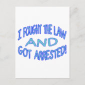 Gearresteerd Briefkaart (Voorkant)