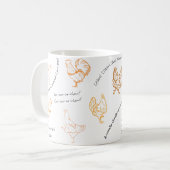 Gearresteerde ontwikkelingskippen koffiemok (Voorkant links)