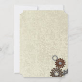 Gears Industrial Art Kaart (Achterkant)