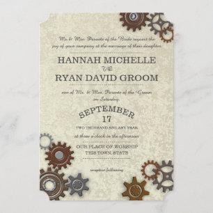 Gears Industrial Art Kaart