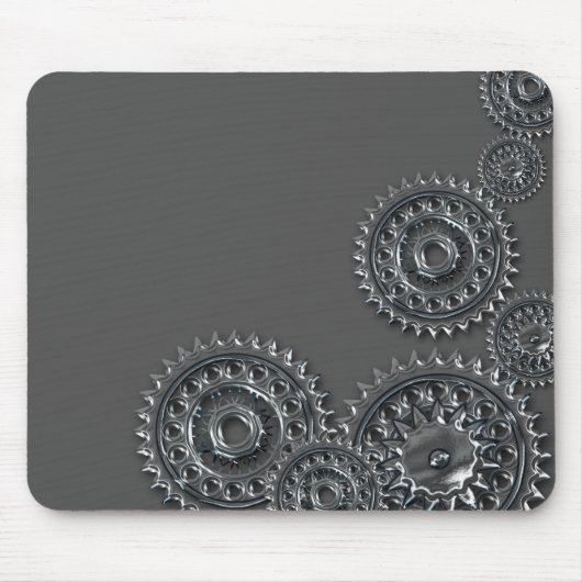 Gears Mousepad Muismat (Voorkant)