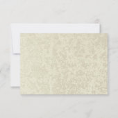 Gears Rustic Industrial Wedding Reactie RSVP Kaartje (Achterkant)