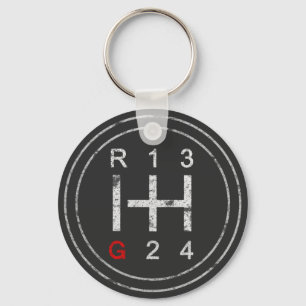 Gearshift Knob Syncro T3 Vanagon Klassieke auto Sleutelhanger