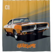 Gearsome douchegordijn (Voorkant)