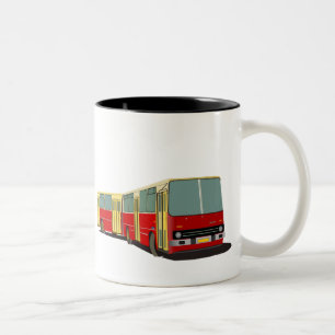 Gearticuleerde bus Ikarus 280 Tweekleurige Koffiemok