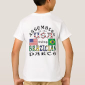 Geassembleerd in de VS met behulp van Braziliaanse T-shirt (Achterkant)