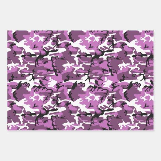 Geassembleerde kleurige Camouflage Inpakpapier Vel (Voorkant 2)