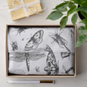 Geassorteerde buikzwart en grijs tissuepapier (Geschenk)