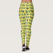 Geassorteerde Cactus Planten Thunder_Cove Leggings (Achterkant)