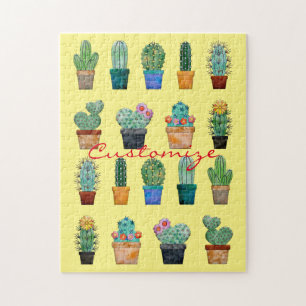 Geassorteerde Cactus Planten Thunder_Cove Legpuzzel