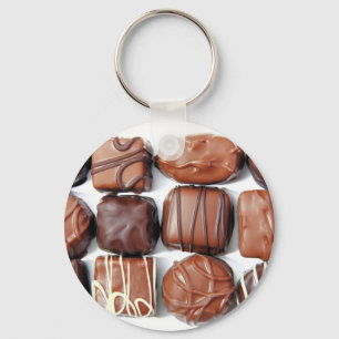 Geassorteerde chocolade sleutelhanger