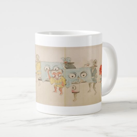 Geassorteerde  Japans Yokai Extra Grote Mok (Voorkant rechts)