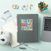 GEASSORTEERDE VARIETY HALLOWEEN HAPPY CUTE FUNNY W STICKER (iPad Cover)
