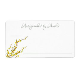 Geautomatiseerd door auteur | Yellow Flowers Bookp Etiket