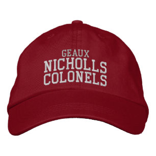 geaux nicholls colonels - rood pet