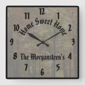 Geavanceerd Creëer Uw eigen aangepaste Vierkante Klok (Voorkant)