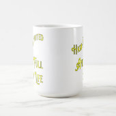 Geavanceerd en vol leven. Filosofisch Koffiemok (Center)