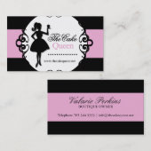 Geavanceerde Bakkerij- en Cupcake-Visitekaartje Visitekaartje (Voorkant / Achterkant)