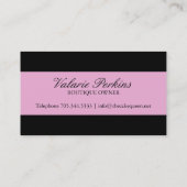 Geavanceerde Bakkerij- en Cupcake-Visitekaartje Visitekaartje (Achterkant)