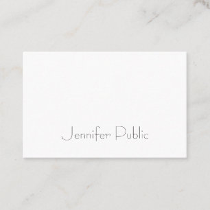 Geavanceerde Moderne Minimalistische Sjabloon Tren Visitekaartje