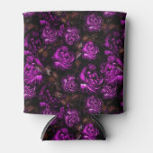 Geavanceerde paarse bloemen blikjeskoeler (Voorkant)