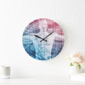 Geavanceerde technologie en Abstracte wetenschap Grote Klok (Huis)