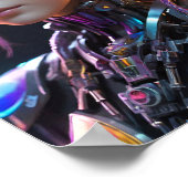 Geavanceerde technologie poster (Hoek)