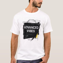 Geavanceerde Vibes Minimalistische T-Shirt voor Ma