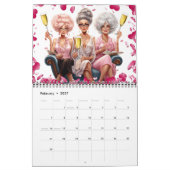 Geavanceerde zussen - Vrienden Kalender (Feb 2027)