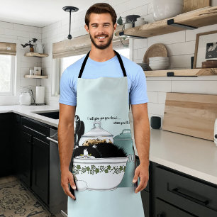 Gebak Chef Cat Blue Schort