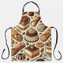 Gebak & Dessert Print Schort