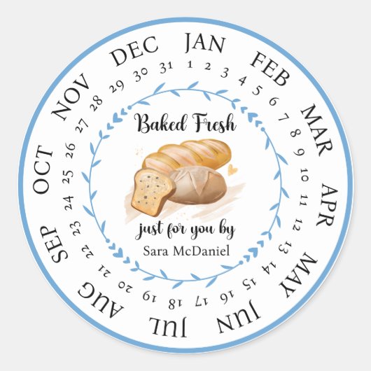 gebak vers voor je Sticker (Voorkant)