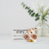 gebak visitekaartje (Staand voorkant)