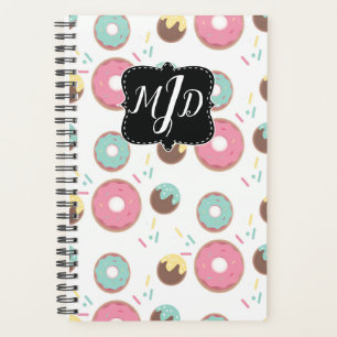 Gebakje Monogram Bakkerij Strooideeg Donut Planner