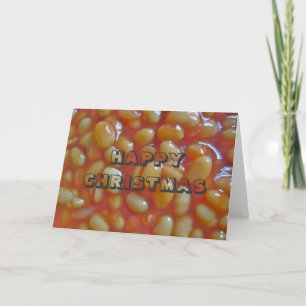 Gebakken betekent vrolijke kerst Kaart